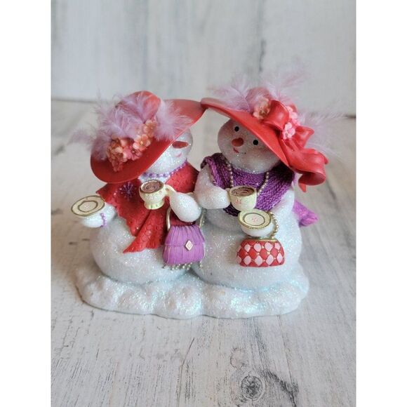 Simple sassy snow friends are friendship is snow delightful glitter Xmas - Picture 1 of 7